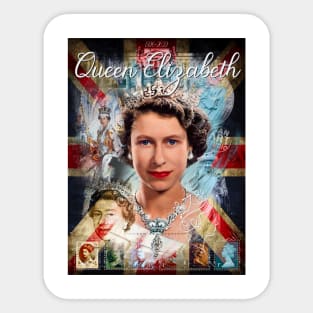 Her Majesty Queen Elizabeth ii Sticker